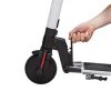 White-Gotrax-GXL-electric-scooter-folding-system