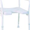 Shower Chair DSF 130 hygiene opening