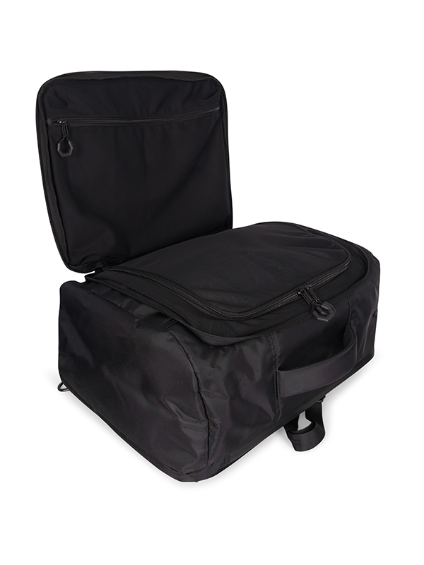 8720053413450-Kinetic-Balance-Wheelchair-Bag-�-Backrest-Travel-Pack-II_Black_travel_open