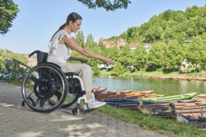 invalidní vozík, invalidní vozíky, přední pohon, pohon v kolech