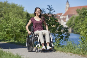 přední pohon, pohon pro invalidní vozík, invalidní vozíky,